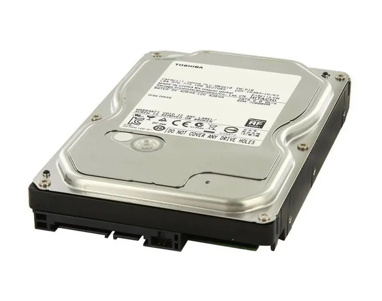 DS7SAE100 | Toshiba | 1TB 7200RPM SATA 6GB/s 3.5-inch Hard Drive DS7SAE100 | Toshiba | 1TB 7200RPM SATA 6GB/s 3.5-inch Hard Drive