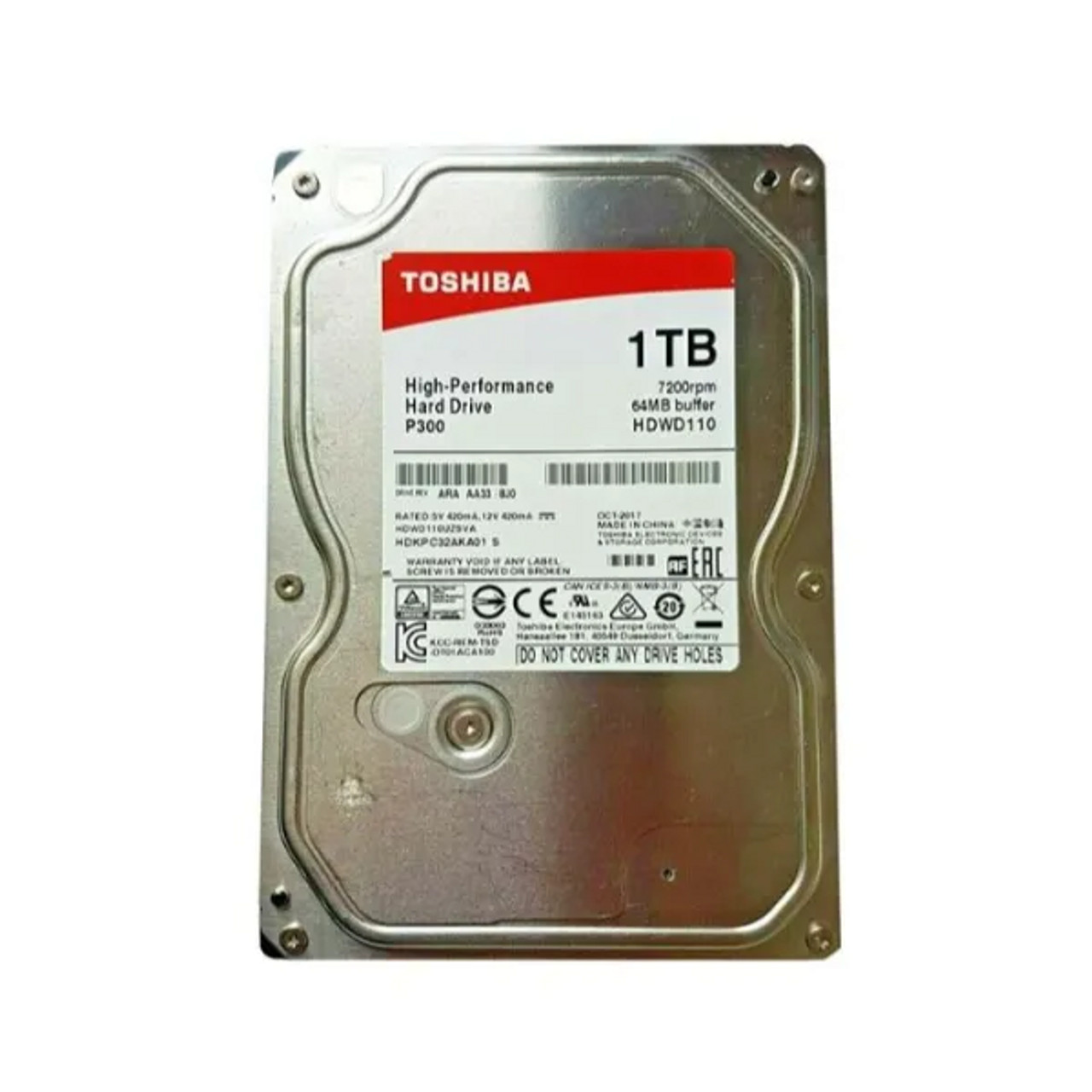 HDKPC32AKA01 | Toshiba | 1TB 7200RPM SATA 6GB/s 3.5-inch Hard Drive