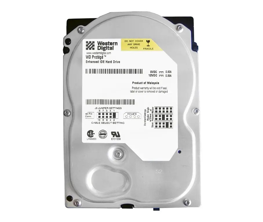 WD400EB-00JUF0 | Western Digital | Protege 40GB 5400RPM IDE Ultra ATA-100 2MB Cache 3.5-inch Hard Drive