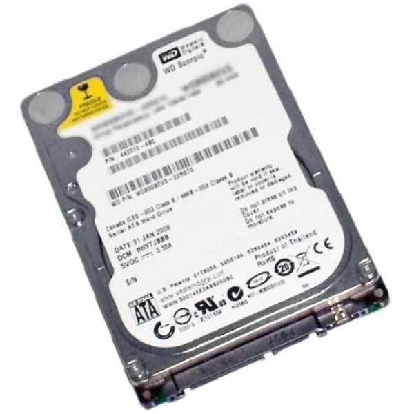 WD1200BEVE-00UYT0 | Western Digital | Scorpio Blue 120GB 5400RPM ATA-100 8MB Cache 2.5-inch Hard Drive