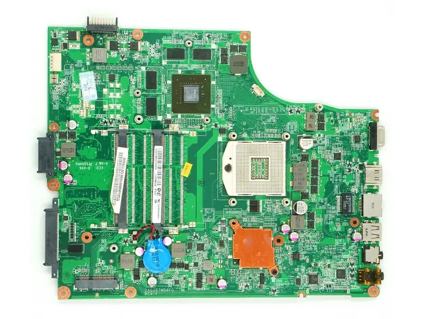 MB.PTW06.001 | Acer | System Board for Aspire 5745 5745G Laptop UMA HM55 with Card READER