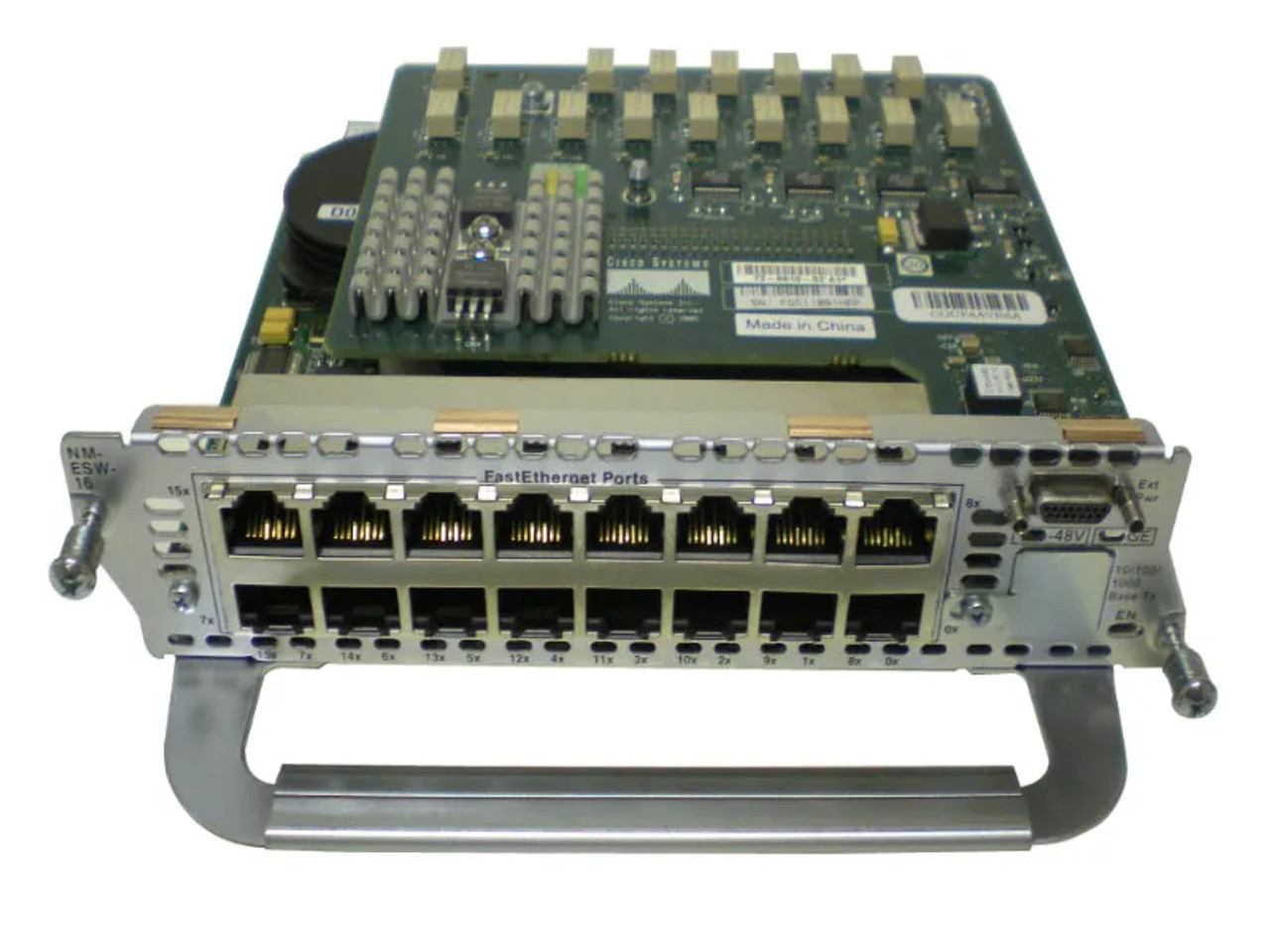 NM-16ESW-PWR-1GIG | Cisco | 16-Port 16 x 10/100BaseTX Ethernet Switch
