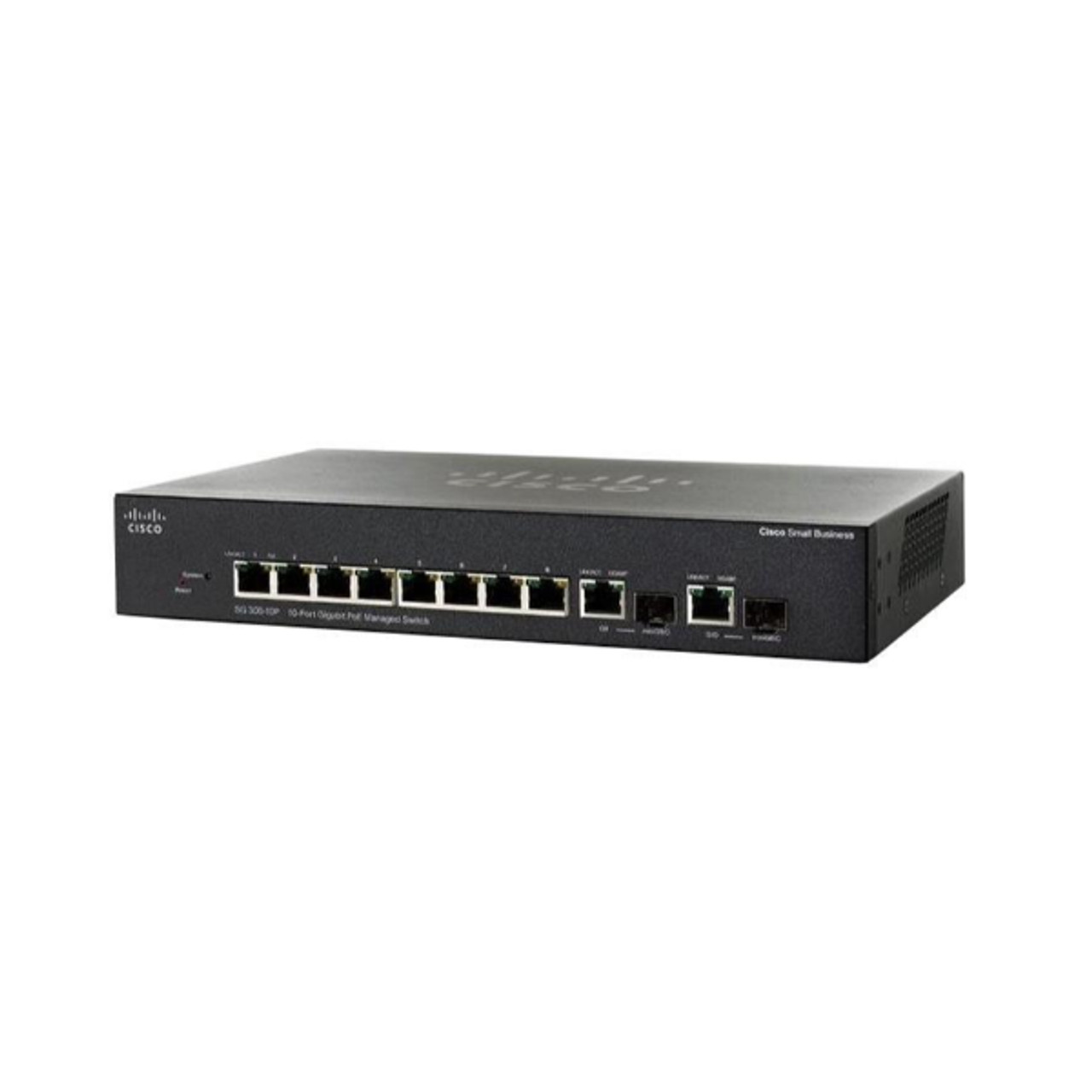 SRW2008P-K9 | Cisco | 8-Port 8 x 10/1000Mb/s + 2 x Combo mini-GBIC Gigabit Managed Switch