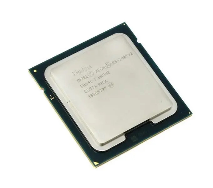E5-2403V2 | Intel | Xeon E5-2403 V2 Quad Core 1.80GHz 6.40GT/s QPI 10MB SmartCache Socket FCLGA1356 Processor kit