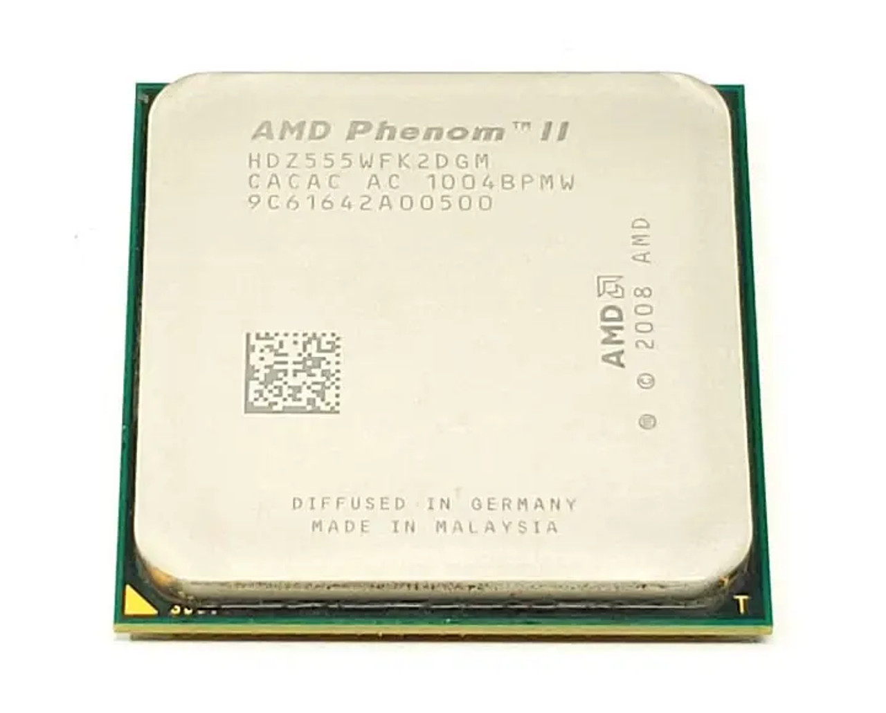03T7019 | Lenovo | 2.8GHz 2200MHz HTL 6MB L3 Cache Socket AM2+/AM3 AMD Phenom II X2 B53 Dual Core Processor 03T7019 | Lenovo | 2.8GHz 2200MHz HTL 6MB L3 Cache Socket AM2+/AM3 AMD Phenom II X2 B53 Dual Core Processor