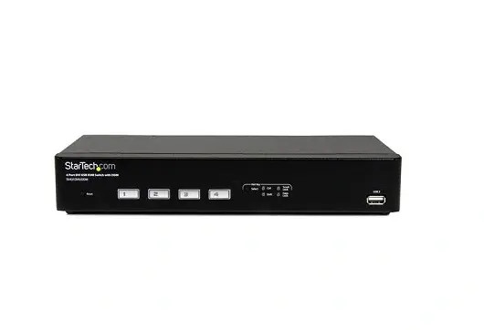 SV431DVIUDDM | StarTech | 4-Port USB DVI KVM Switch With Ddm Fast Switching
