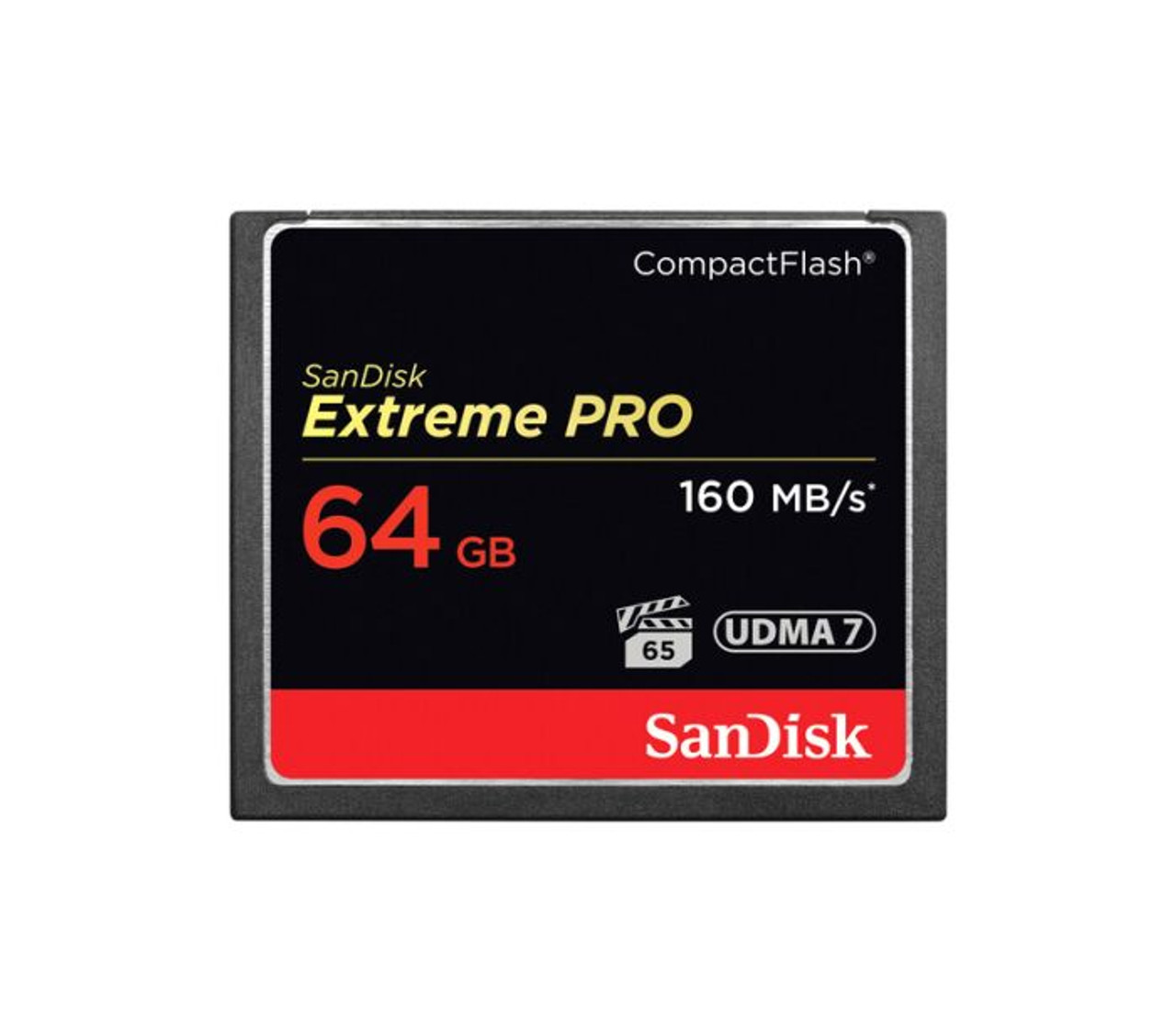 SDCFXPS-064G-A91 | SanDisk | 64GB Extreme Pro 160Mb/s CompactFlash Memory Card