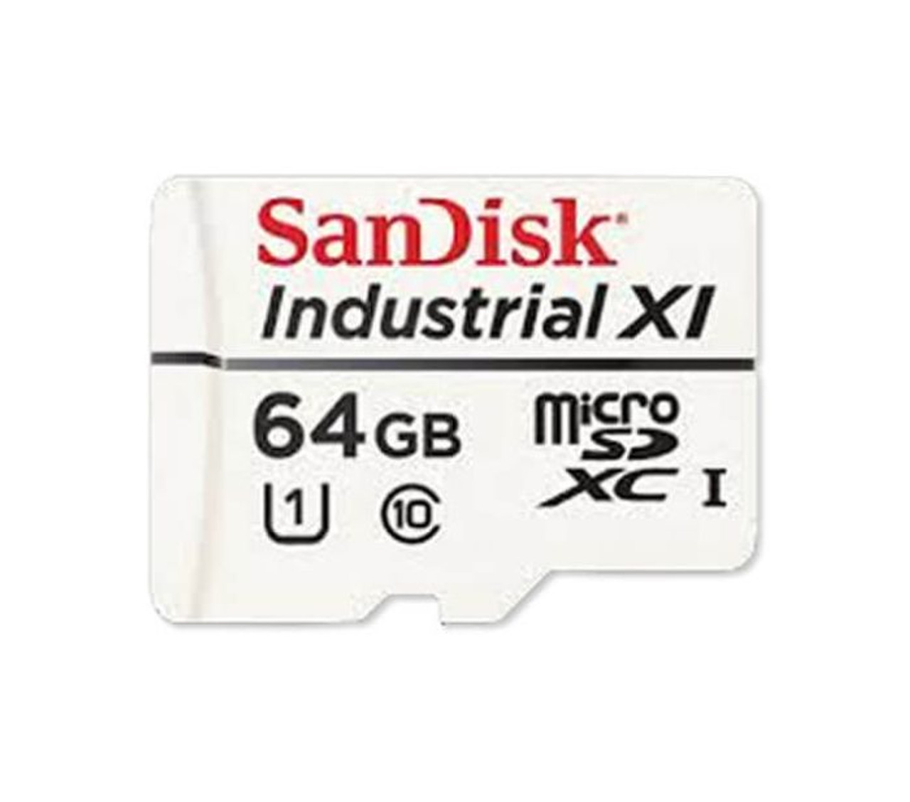 SDSDQAF3-064G-I | SanDisk | 64GB Industrial microSD Memory Card