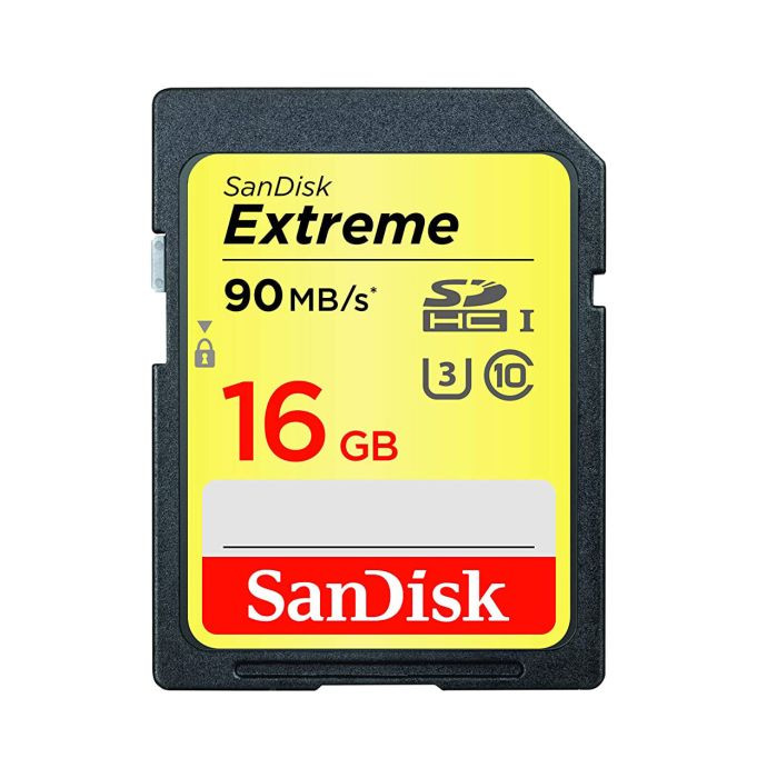 SDSDXNE-016G | SanDisk | 16GB Extreme SDHC UHS-I Flash Memory Card