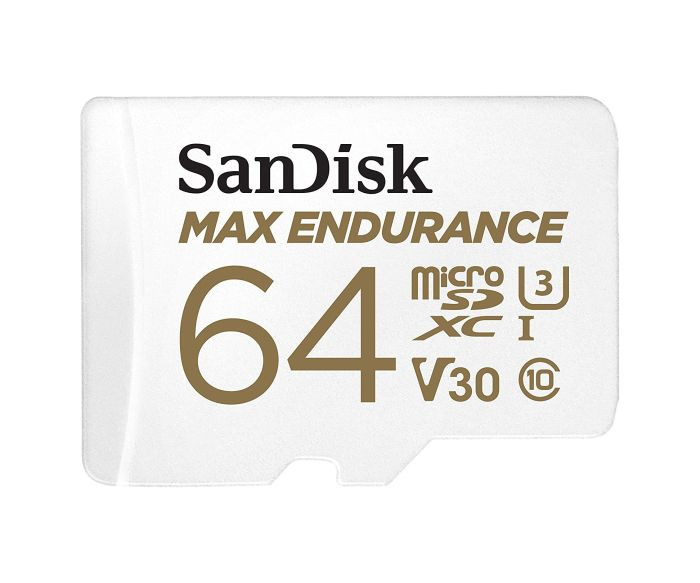 SDSQQVR-064G-AN6IA | SanDisk | 64GB Max Endurance microSD Memory Card