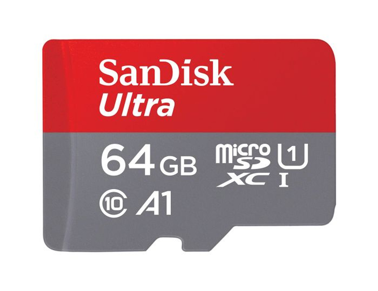 SDSQUA4-064G-GN6TA | SanDisk | 64GB Ultra microSD Memory Card with SD Adapter