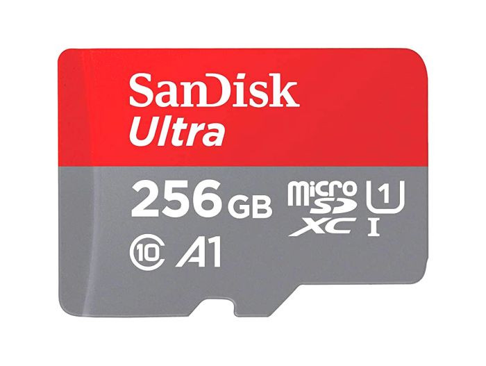 SDSQUA4-256G-AW6KA | SanDisk | 256GB Ultra 120Mb/s microSD Memory Card for Chromebook