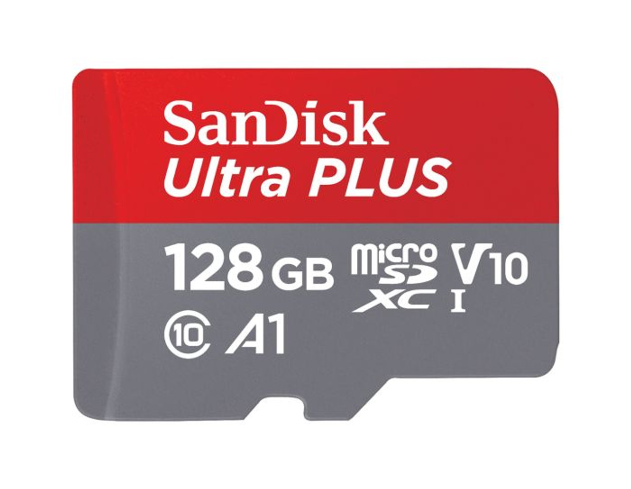 SDSQUSC-128G-GF6CA | SanDisk | 128GB Ultra PLUS microSDXC UHS-I Memory Card