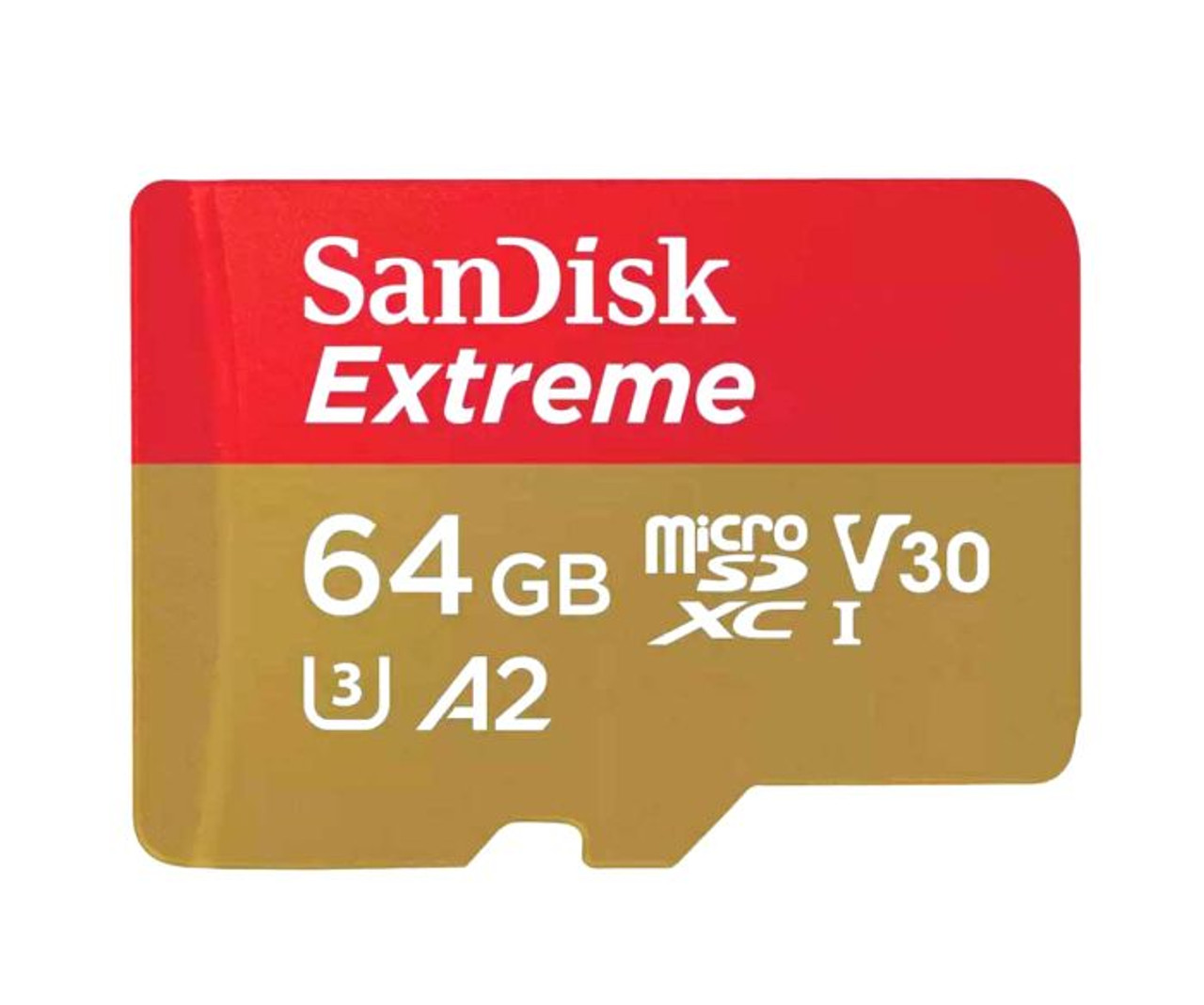 SDSQXAH-064G | SanDisk | 64GB Extreme microSDHC Memory Card