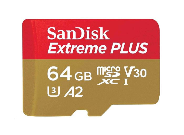 SDSQXBZ-064G-ANCMA | SanDisk | 64GB ImageMate Pro microSDXC UHS-1 Memory Card with Adapter