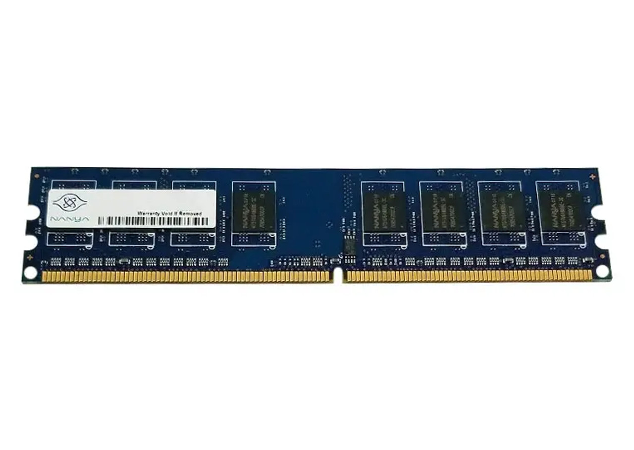 NT1GT72U8PB0BY-25D | Nanya Technology Corporation | Nanya 1GB DDR2-800MHz PC2-6400 ECC Unbuffered CL6 240-Pin DIMM 1.8V Dual Rank Memory Module