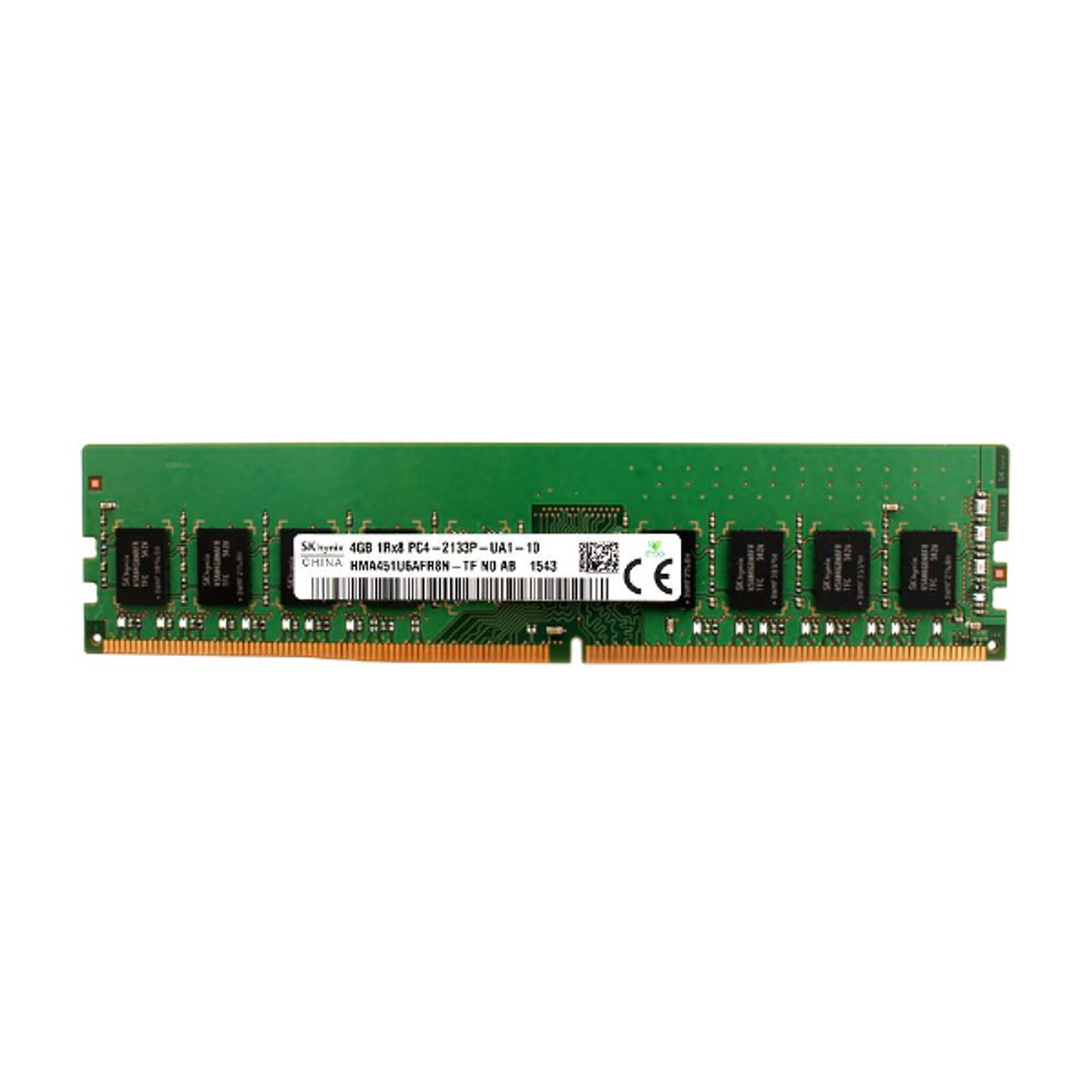 HMA451U6AFR8N-TF | Hynix | 4GB DDR4-2133MHz PC4-17000 non-ECC Unbuffered CL15 288-Pin DIMM 1.2V Single Rank Memory Module HMA451U6AFR8N-TF | Hynix | 4GB DDR4-2133MHz PC4-17000 non-ECC Unbuffered CL15 288-Pin DIMM 1.2V Single Rank Memory Module