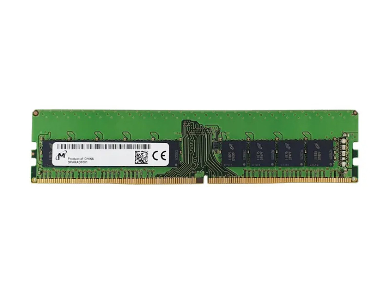 MT9JSF12872AZ-1G4G1ZF | Micron Technology | Micron 1GB DDR3-1333MHz PC3-10600 ECC Unbuffered CL9 240-Pin DIMM Single Rank Memory Module
