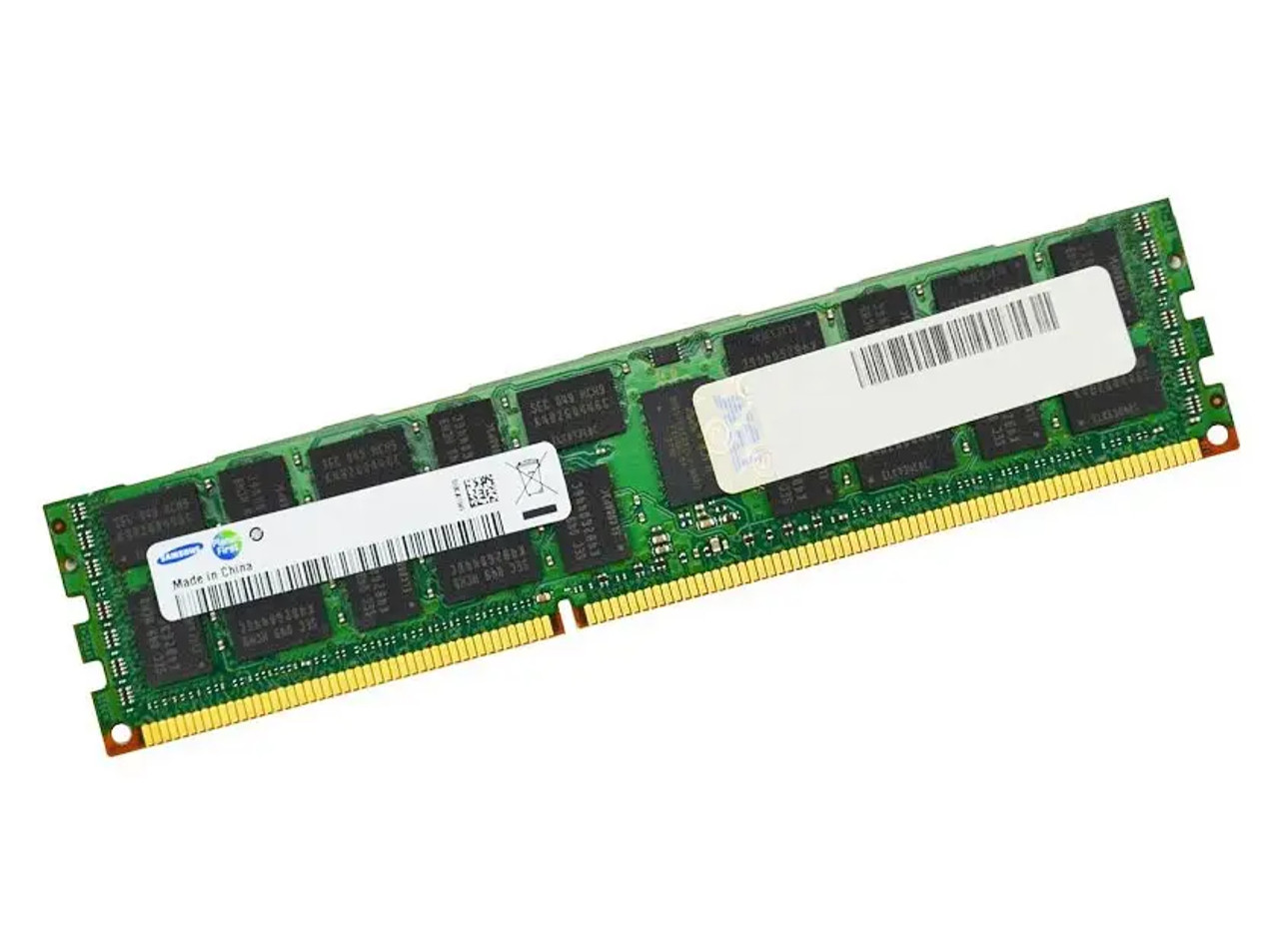 M392B5170DJ1-CH9 | Samsung | 4GB DDR3-1333MHz PC3-10600 ECC Registered CL9 240-Pin DIMM (VLP) Dual Rank Memory Module