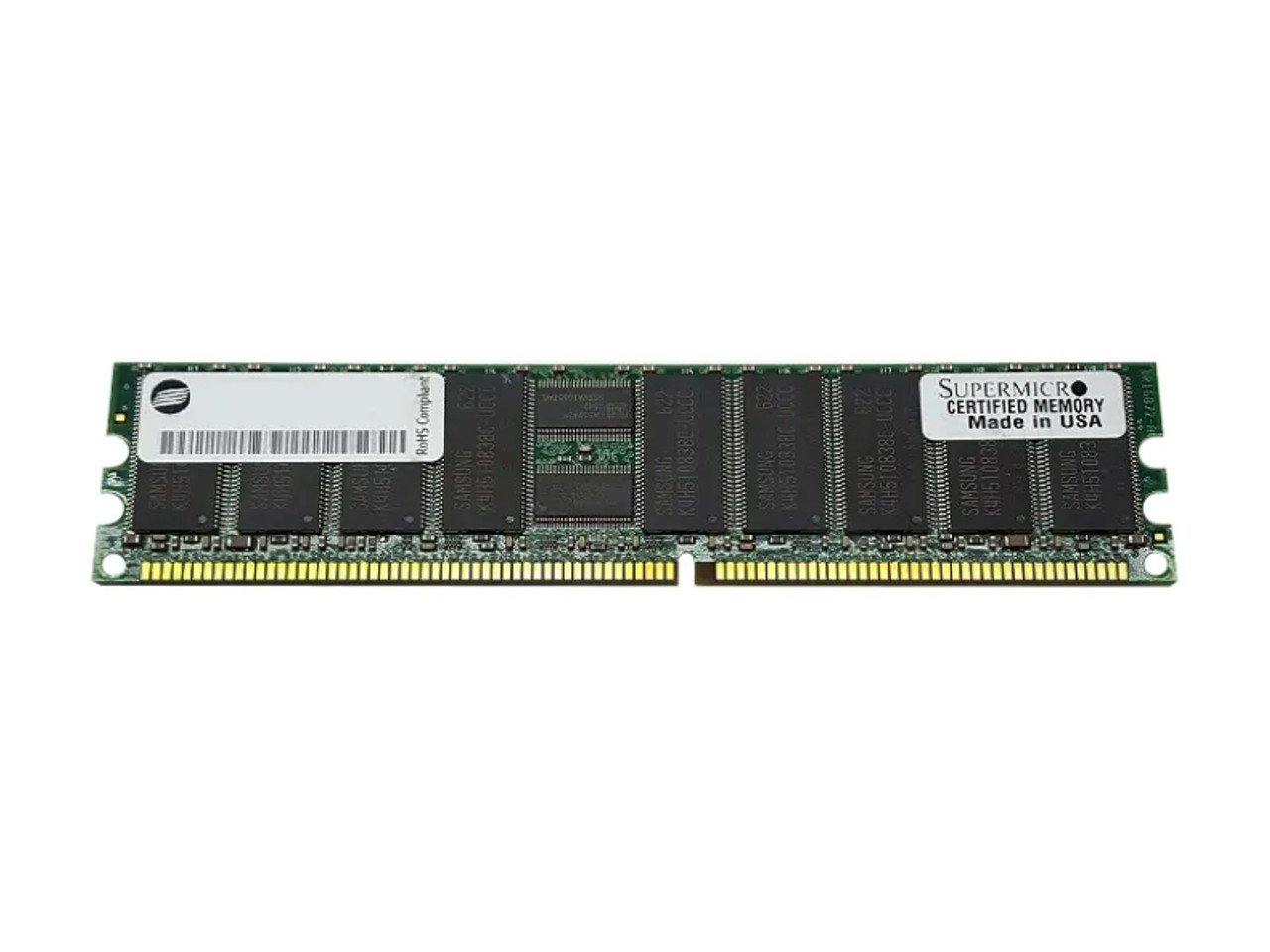 MEM-DR380L-SL05-ER18 | Supermicro | 8GB DDR3-1866MHz PC3-14900 ECC Registered CL13 240-Pin DIMM 1.35V Low Voltage Single Rank Memory Module