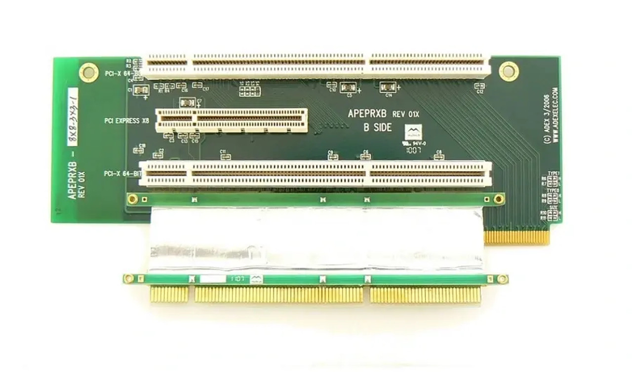 444058-001 | HP | Low Profile 1 X 4 PCI-Express Riser Card for ProLiant DL185 G5
