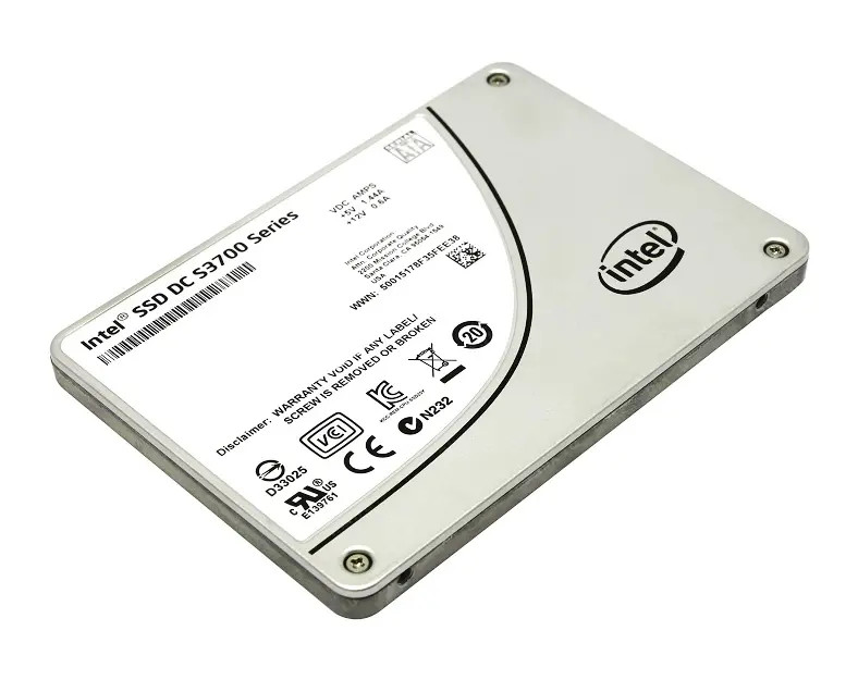 SSDSC2BA100G3P | Intel | DC S3700 Series 100GB Multi-Level Cell (MLC) SATA 6Gb/s SFF 2.5-inch Solid State Drive