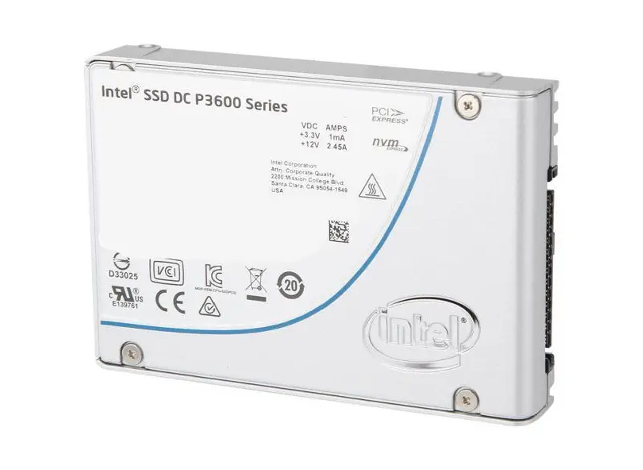 SSDPE2ME400G4P | Intel | DC P3600 Series 400GB Multi-Level Cell PCI-Express 3.0x4 2.5-inch Solid State Drive