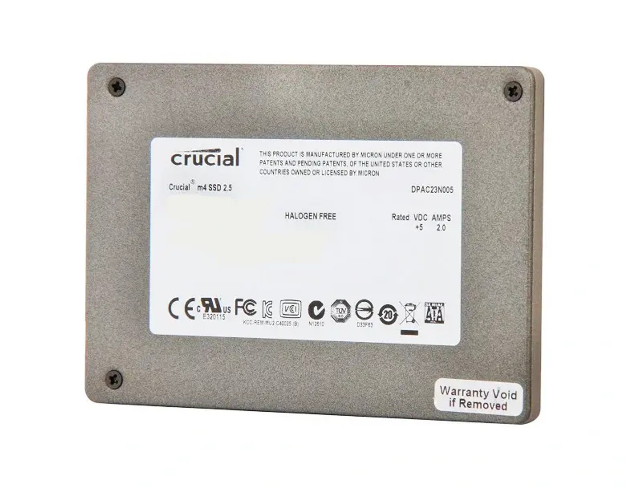 FCCT256M4SSD1 | Crucial Technology | 256GB SATA 6Gb/s 2.5-inch Solid State SSD