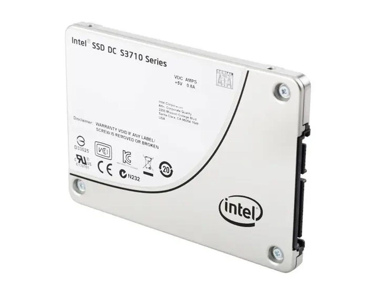 SSDSC2BA012T4P | Intel | DC S3710 1.20TB SATA III MLC 2.5-inch Solid State Drive SSDSC2BA012T4P | Intel | DC S3710 1.20TB SATA III MLC 2.5-inch Solid State Drive
