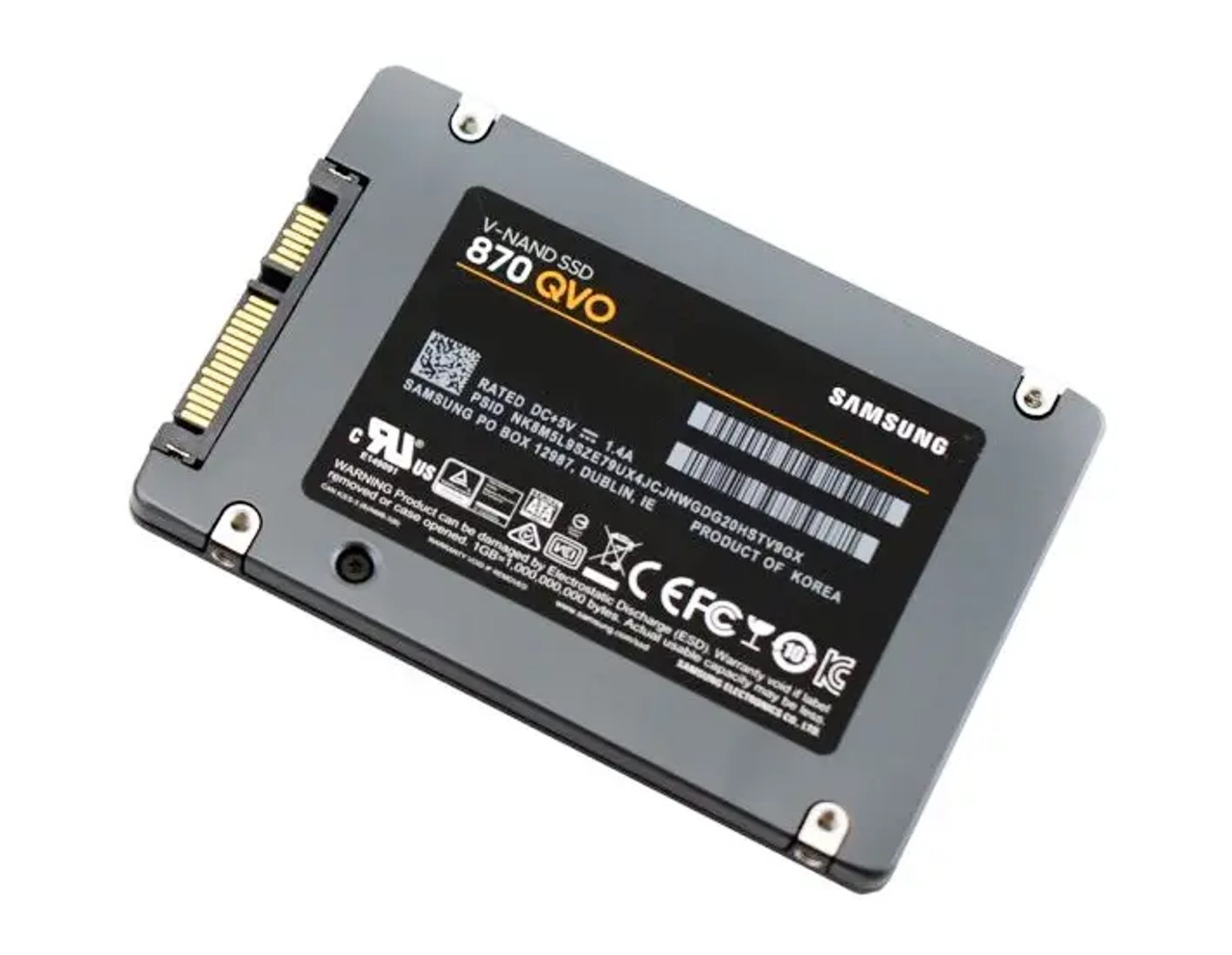 MZ-77Q2T0B/AM | Samsung | 870 QVO Series 2TB Multi-Level Cell SATA III V-NAND Solid State Drive