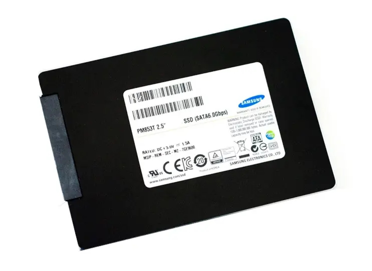 MZ7GE480HMHP-00003 | Samsung | PM853T Data Center Series 480GB Triple-Level Cell (TLC) SATA 6Gb/s 2.5-inch Solid State Drive