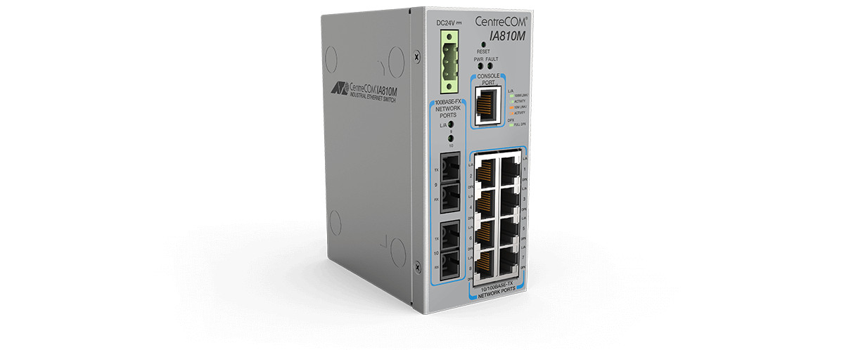 AT-IA810M-80 | Allied Telesis | Managed L2 Fast Ethernet (10/100) Gray