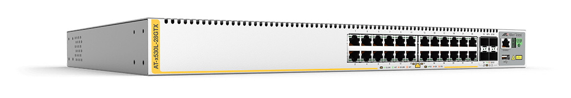 AT-X530L-28GTX-50 | Allied Telesis | AT-x530L-28GTX-50 Managed L3+ Gigabit Ethernet (10/100/1000) 1U Gray