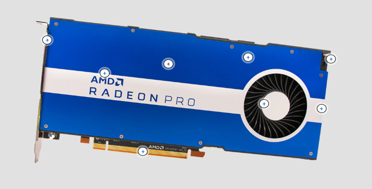 100-506095 | AMD | Pro W5500 Radeon Pro W5500 8 GB GDDR6