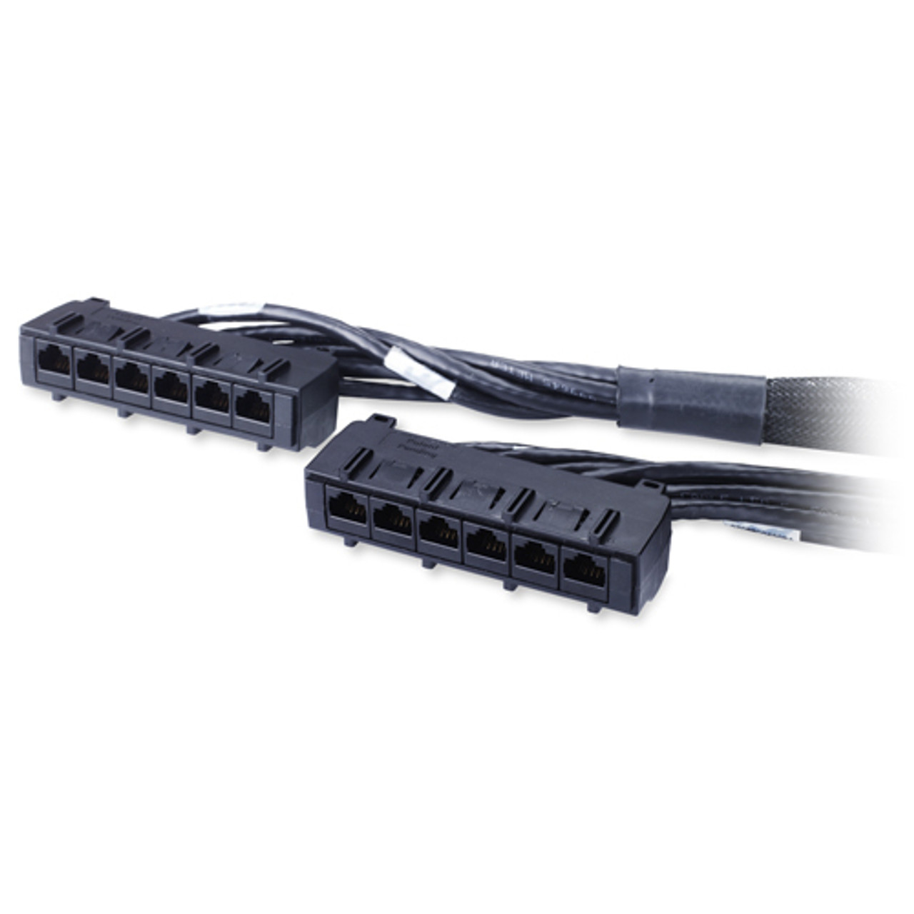 DDCC6-055 | APC | 55ft Cat6 UTP, 6x RJ-45 - 6x RJ-45 networking cable Black 659.8" (16.8 m) U/UTP (UTP)