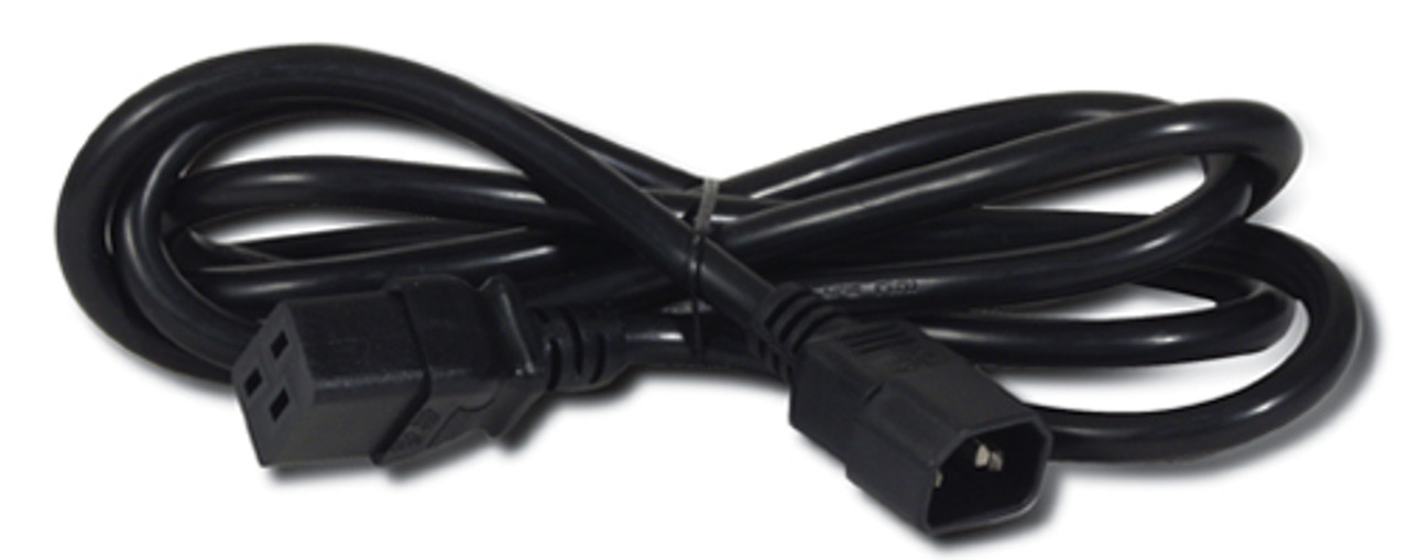 AP9878 | APC | C19/C14 2m Black 78.7" (2 m) C14 coupler C19 coupler
