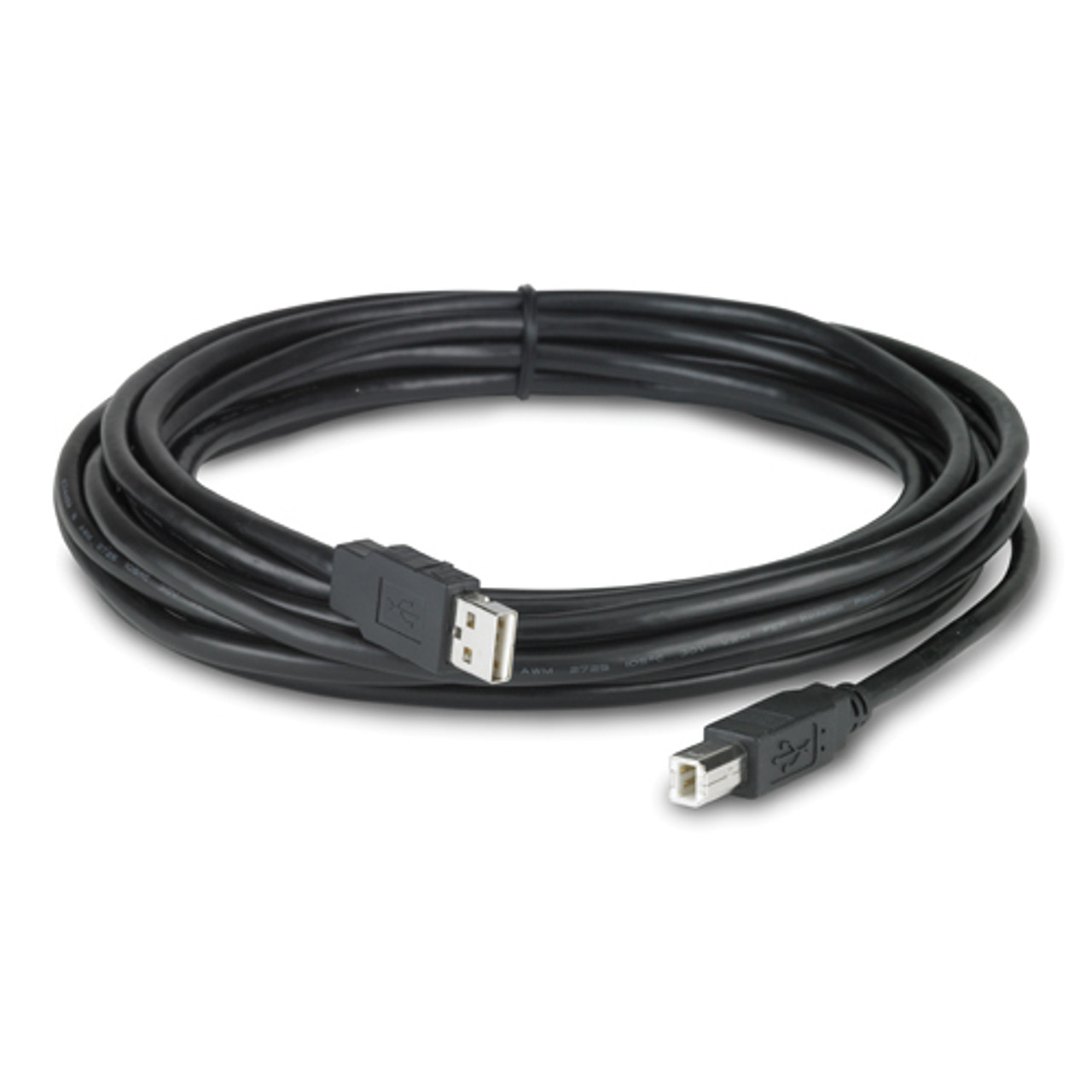 NBAC0214L | APC | NetBotz USB Latching Cable, LSZH, 5m USB cable 196.9" (5 m) USB A USB B Black