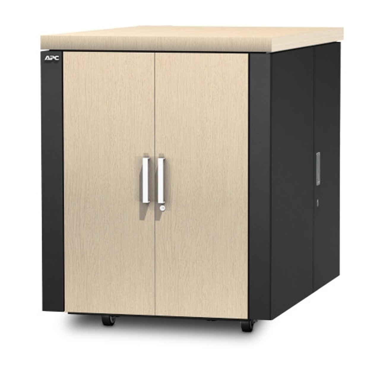 AR4018SP | APC | NetShelter CX 18U Freestanding rack Gray, Oak