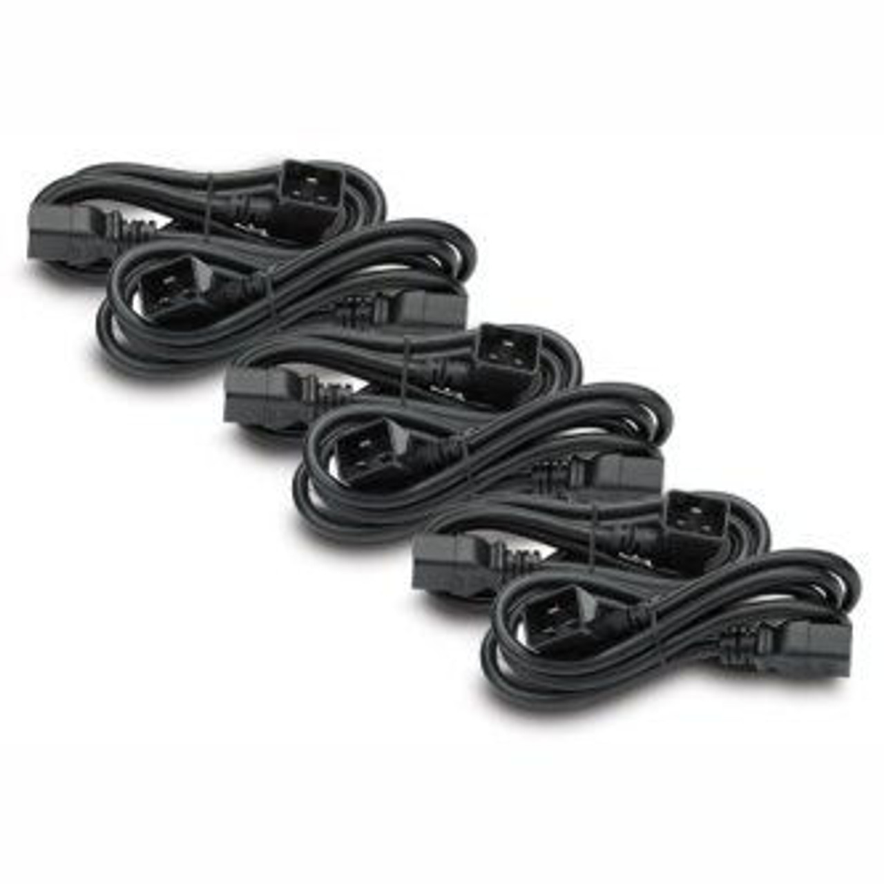 AP98896F | APC | Power Cord Kit (6 ea), C19 / C20 (90 degree), 1.8m Black 70.9" (1.8 m)
