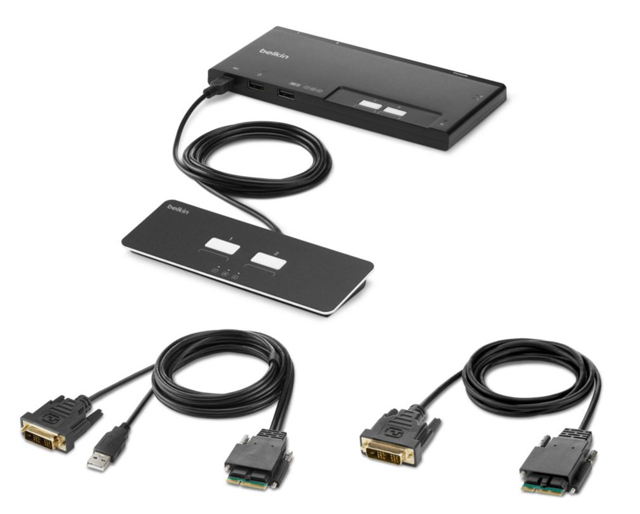 F1DN102MOD-DD-4 | Belkin | KVM switch Black
