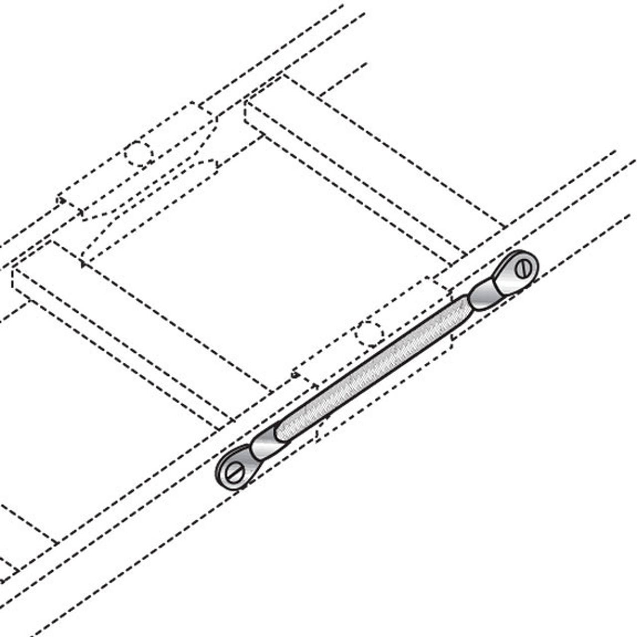 RM865 | Black Box | rack accessory Grounding bar