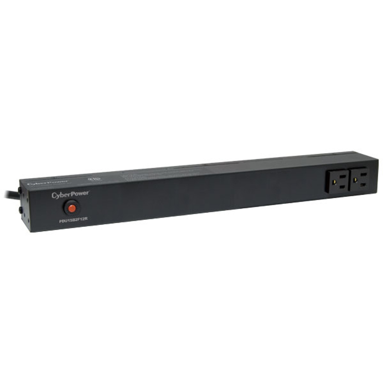 PDU15B2F12R | Cyberpower | power distribution unit (PDU) 14 AC outlet(s) 1U Black