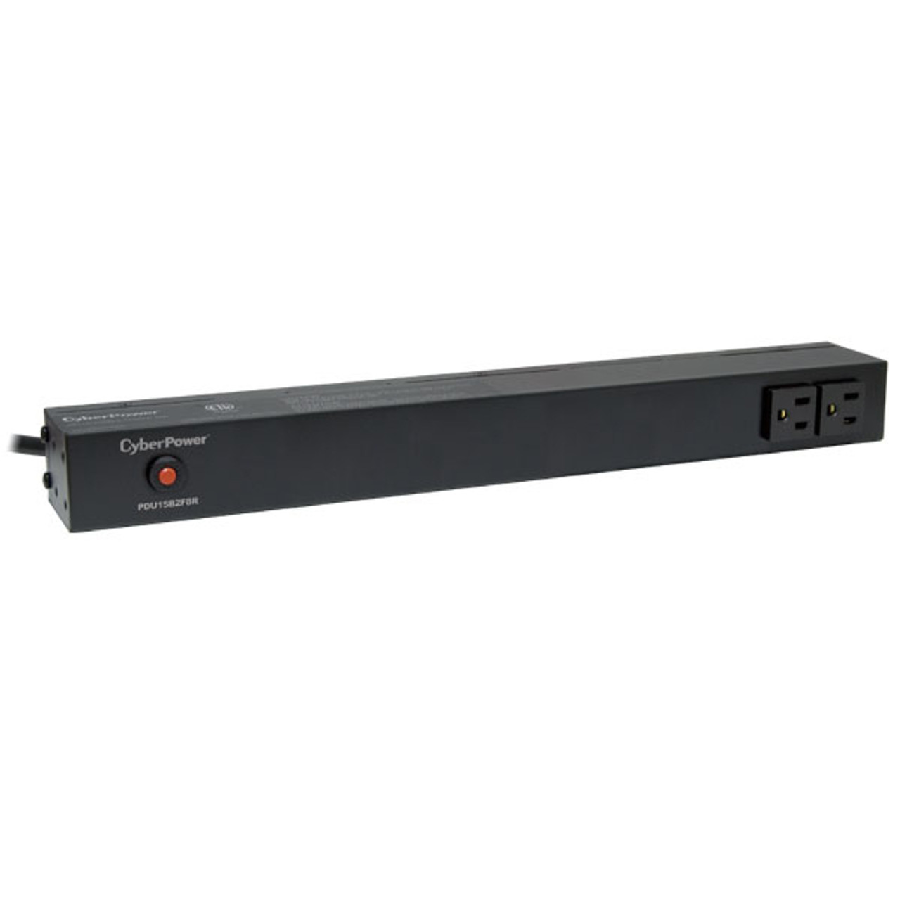 PDU15B2F8R | Cyberpower | power distribution unit (PDU) 10 AC outlet(s) 1U Black