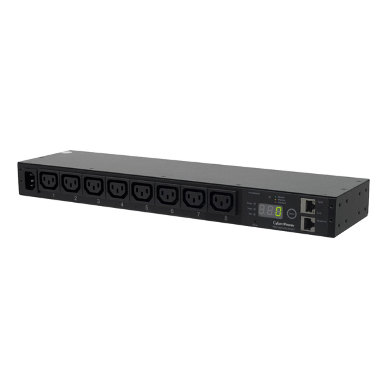PDU15MHVIEC8FNET | Cyberpower | power distribution unit (PDU) 8 AC outlet(s) 1U Black