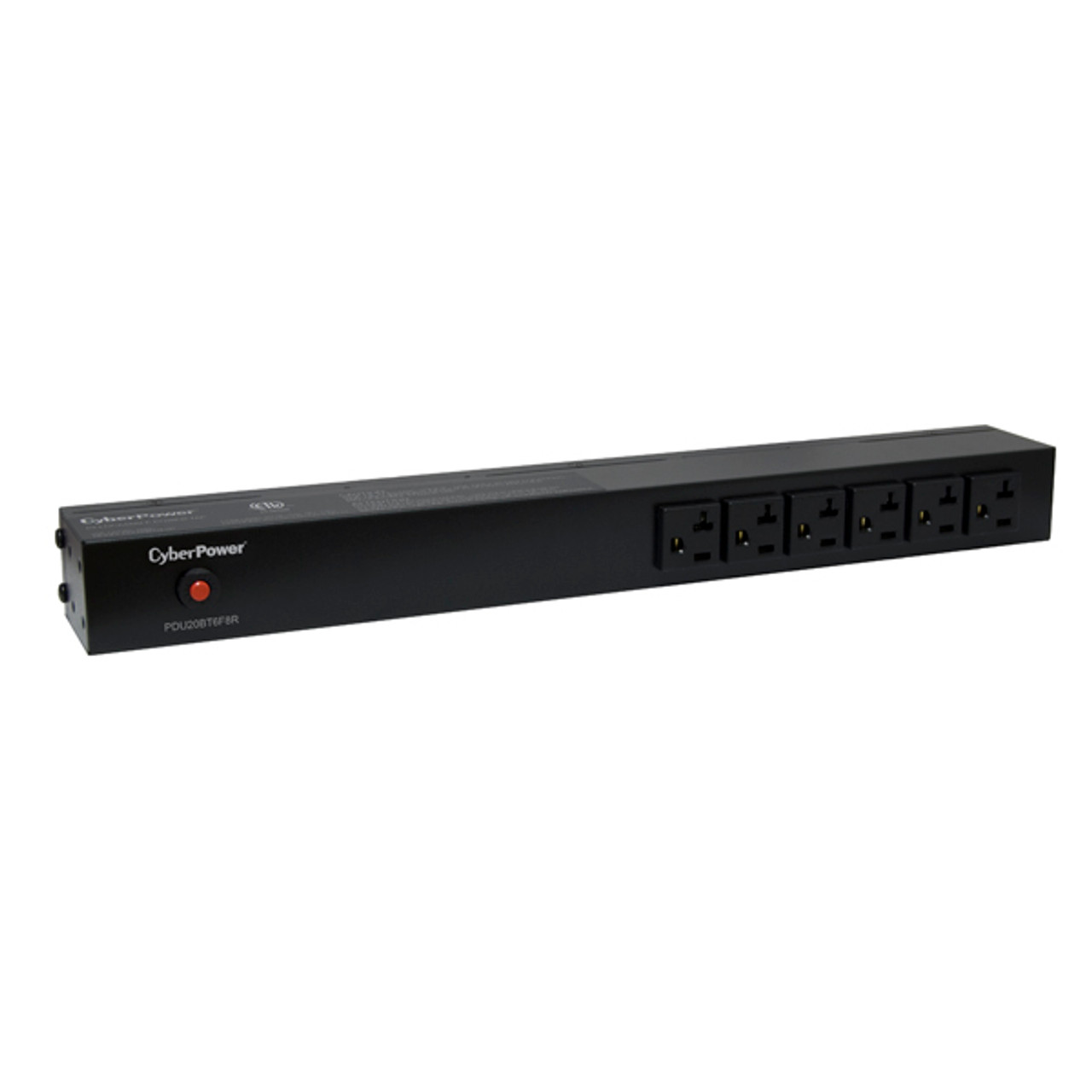 PDU20BT6F8R | Cyberpower | power distribution unit (PDU) 14 AC outlet(s) 1U Black