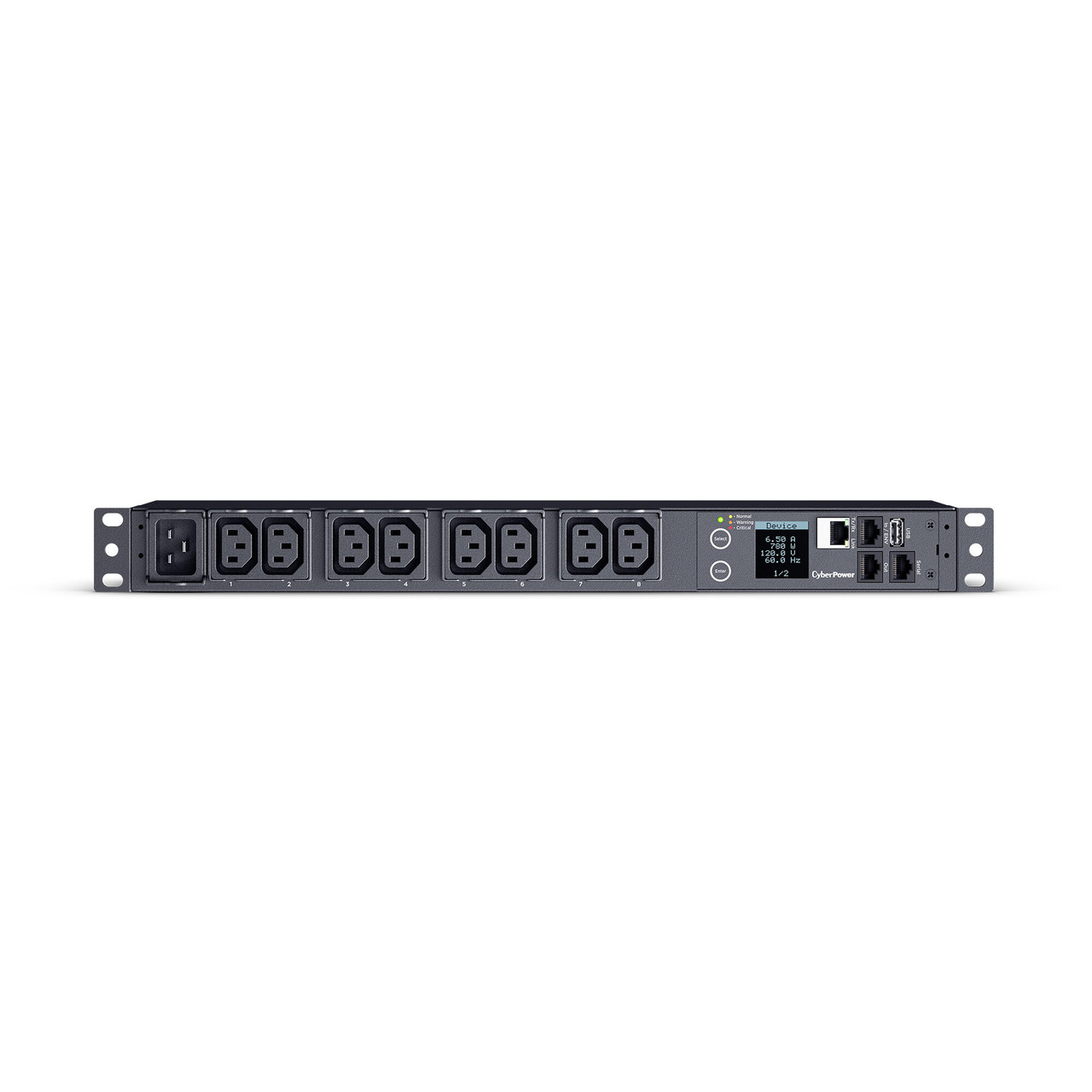 PDU31006 | Cyberpower | power distribution unit (PDU) 8 AC outlet(s) 1U Black