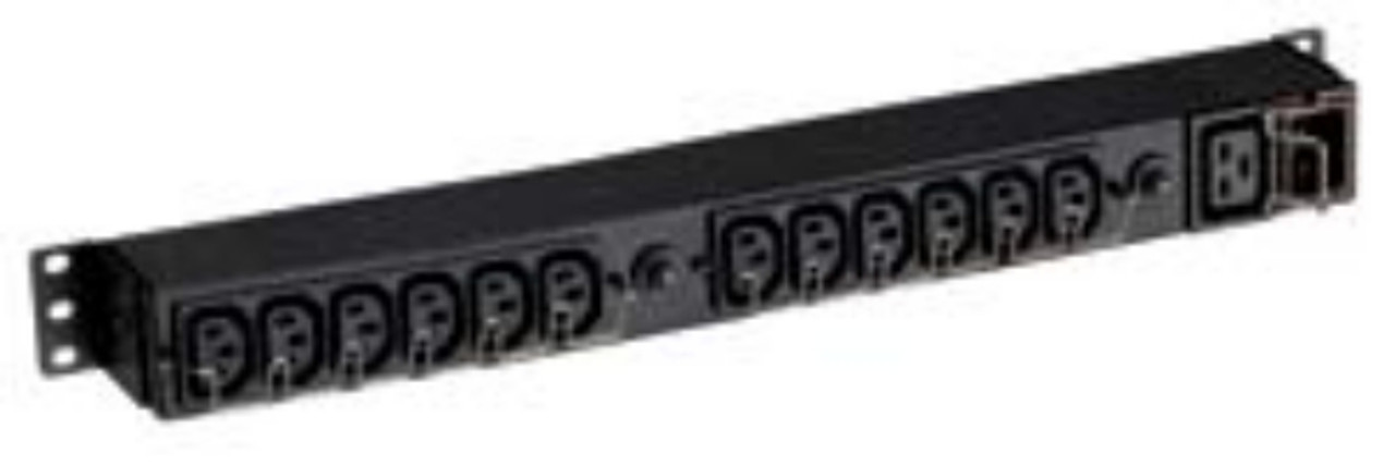 EFLXI3000R-PDU1UIEC | Eaton | FlexPDU, 12x IEC power distribution unit (PDU) 13 AC outlet(s) 1U Black