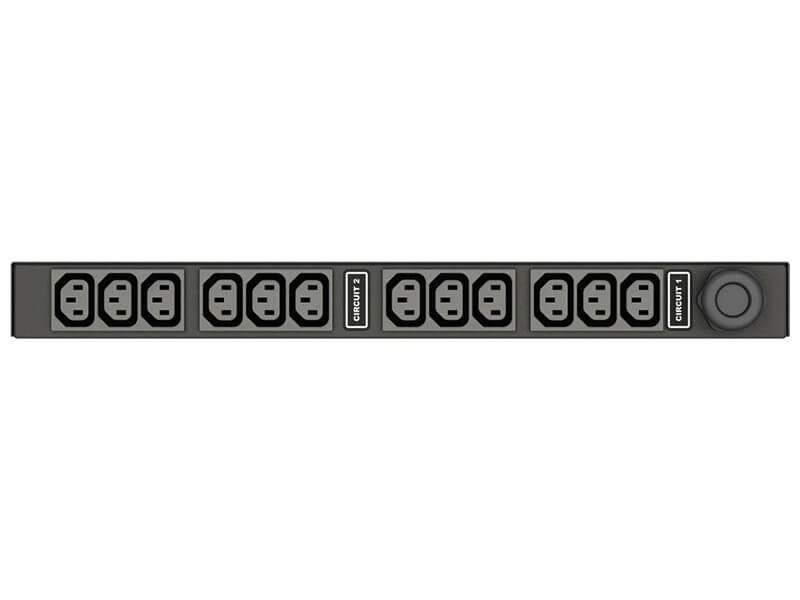 TPC12-A-RCB | Eaton | power distribution unit (PDU) 1U Black 12 AC outlet(s)