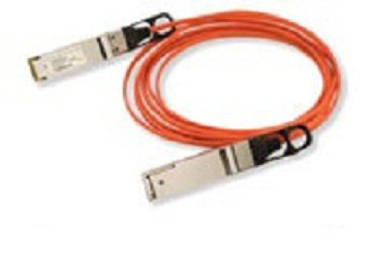 FCBG410QB1C03 | Finisar | 4x10Gb/s Quadwire QDR, 3m fiber optic cable 118.1" (3 m) Orange
