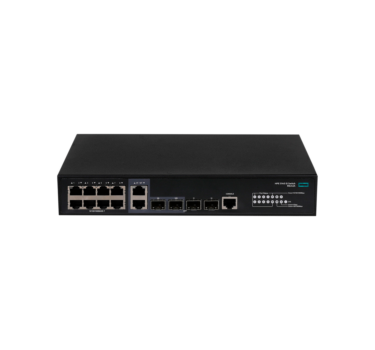 R8J42A | HPE | FlexNetwork 5140 8G 2SFP 2GT Combo EI Switch - 10 Ports - Manageable - Gigabit Ethernet 10 Gigabit Ethernet - 10/100/1000Base-T 10GBase-X